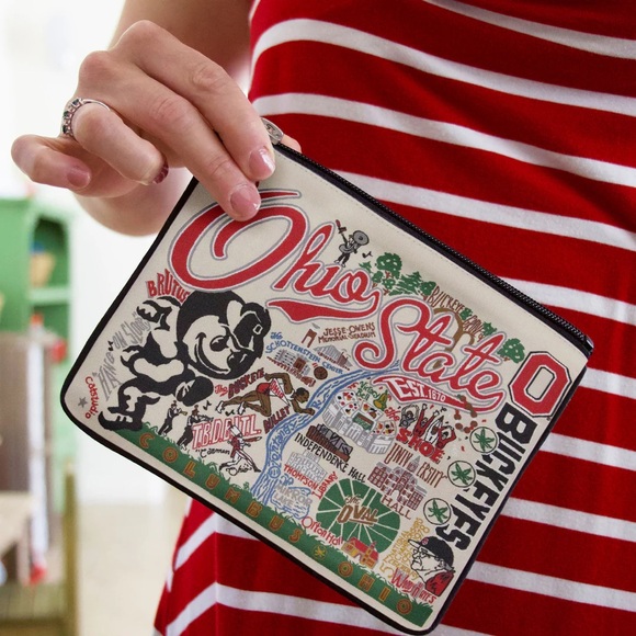 Catstudio Collegiate OSU Buckeyes Zipper Pouch - Picture 6 of 7